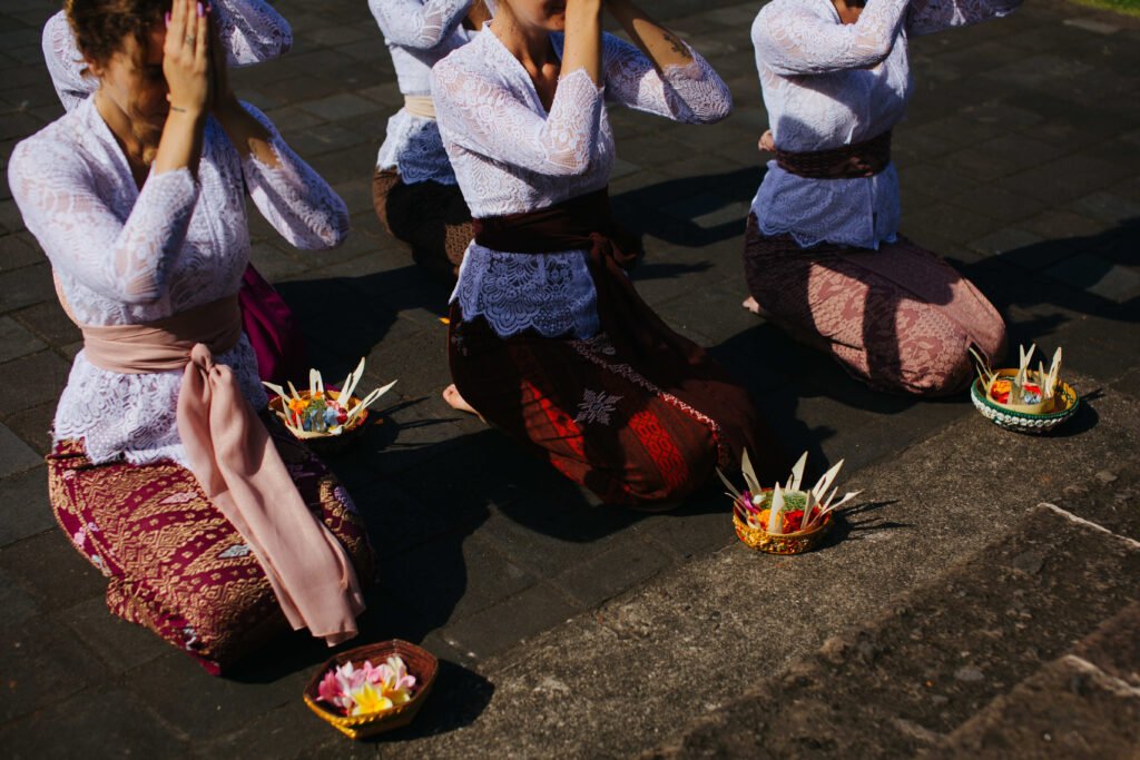 Photo femme bali spirituel